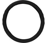 cartrend Steering Wheel Cover Sport Grip Car Steering Wheel Protector Non-Slip 37-39 cm Diameter Black