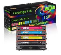 Cartridge 718 Compatible for Canon Toner Cartridges with Chip i-SENSYS MF8360Cdn MF8360CDW MF8380Cdw MF8540 MF8540Cdn MF8550Cdn Printers (4-Pack BK/C/M/Y)
