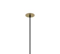 Cartridge Ceiling Rosette Brass