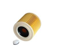 Cartridge Filter Air Filter Replaces Compatible With Karcher A2004 A2054 A2204 A2656 WD2. 250 WD3. 200 WD3. 300 Wet/Dry Vacuum Cleaner (Color : 1pcs)