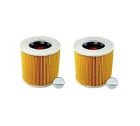 Cartridge Filter, .Compatible For Karcher. Vacuum Cleaner WD3 Premium WD2 WD3 WD1 MV3 MV2 WD 3 P ,Extension Kit Against Fine Dust,Accessories (Color : Light Yellow)