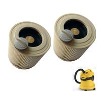 Cartridge Filter for KARCHER WD3 WD3P WD 3 P Wet & Dry Vacuum Cleaner Hoover x 2