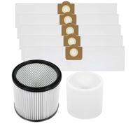 Cartridge Foam Filter for Titan TTB350 TTV431 16L 20L 30L 40L Vacuum + 5 Bags