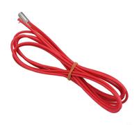 Cartridge Heater 12 V 40 W for 3D Printer, Ceramic Heating Element 6 x 20 mm with Cable, Stainless Steel Heating Rod for and Thermoblock