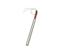 Cartridge Heater 120mm/4.72" Tube Diameter 15mm/0.591" 450W/580W/730W AC220V Single Head Heating Pipe (Size : 220V, Color : 304SUS 580W 15x120mm)