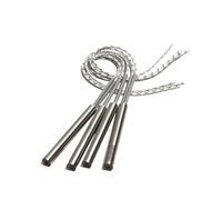 Cartridge Heater 316SS Heating Element Single Head Pipe 10x38mm/40mm/42mm/45mm/48mm Tube 220V/110V/380V 150W-190W 5pcs/lot(180W 10x45mm,110V)