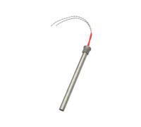 Cartridge Heater Heating Element 1/2" Thread DN15/21mm 12x350mm Pipe Size 201SUS AC220V (Size : 220V, Color : DN15 12X350mm 1500W)