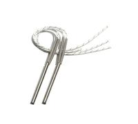 Cartridge Heaters 2PCS 8.5mm 320~360mm 316 Stainless Steel Cartridge Heater 110V/220V/380V Heating Tube 1100W/1150W/1200W Resistance Element(220V,1200W 8.5x350mm(DxL))