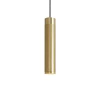 Cartridge Pendant Long Brass