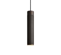 Cartridge Pendant Long Burnished Brass