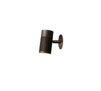 Cartridge Recessed Wall Lamp Small Burnished Brass