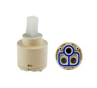 Cartridge Replacement， Mixer tap Cartridge, Spare Valves, Tap Cartridges 25/30/35/40mm, Ceramic Disc Valve for Single Handle Monobloc Bathroom Or Kitchen Taps