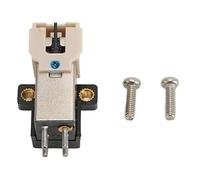Cartridge Stylus, High Durability Pure Sound Shock Absorption Phonograph Stylus White for Turntable for Cartridge