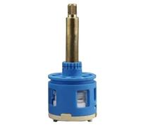 Cartridge Tap Valve,Faucets Cartridge,Cartridge Mixing Valve Mixer Shower Bar Tap Bath Mixing Valve Bathroom 2/3/4/5 Way Brass ABS Shower Faucet Column Ceramic Disc (Color : LRF40) ( Color : 35# 82mm
