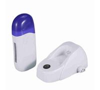Cartridge Wax Roller Warmer Heater ABS Material Portable Hair Removal Machine for Body Waxing Bikini Line Leg Arm Armpit Hand Foot Elbow Safe Odorless Transparent Window (2 Arm)