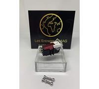 Cartridge with Diamond Stylus for Denon DP 62L, DP 11F, DP 23F, DP 300F, - B Red