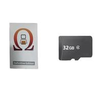 Cartridge with Real-Time Clock 16/32 Bit Retro Gaming Card, Supports Memory Cards & Enhanced Features Portable Retro Gaming Accessory for Collectors