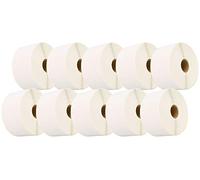 Cartridges Kingdom 10 Rolls - 50mm x 25mm White Direct Thermal Labels for Zebra GK420d GK420t GC420d GX420d GX420t GC420t GX430t GT800 ZD420 LP2844 TLP 2844 Citizen CL-S521 | 1000 Labels per Roll
