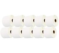 Cartridges Kingdom 10 Rolls - 76mm x 51mm White Direct Thermal Labels for Zebra GK420d GK420t GC420d GX420d GX420t GC420t GX430t GT800 ZD420 LP2844 TLP 2844 Citizen CL-S521 | 1000 Labels per Roll