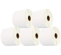 Cartridges Kingdom 5 Rolls - 76mm x 51mm White Direct Thermal Labels for Zebra GK420d GK420t GC420d GX420d GX420t GC420t GX430t GT800 ZD420 LP2844 TLP 2844 Citizen CL-S521 | 1000 Labels per Roll