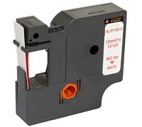 Cartridges Kingdom Compatible D1 45015 12mm x 7m Red on White Label Tape for DYMO Label Printers