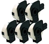 Cartridges Kingdom Compatible with Brother DK11204 DK-11204-17mm x 54mm Address Labels | 400 Labels per Roll | 5 Pack