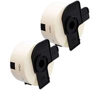 Cartridges Kingdom Compatible with Brother DK11208 DK-11208-38mm x 90mm Address Labels | 400 Labels per Roll | 2 Pack