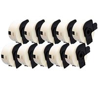 Cartridges Kingdom Compatible with Brother DK11208 DK-11208-38mm x 90mm Address Labels | 400 Labels per Roll | 10 Pack