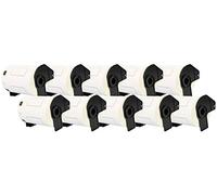 Cartridges Kingdom Compatible with Brother DK11240 DK-11240-102mm x 51mm Barcode Labels | 600 Labels per Roll | 10 Pack