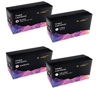 Cartridges Kingdom Pack of 4 Compatible Toner Cartridges Replacement for 203X CF540X CF541X CF542X CF543X Colour LaserJet Pro M254dw M254nw MFP M280nw M281fdn M281fdw (Black, Cyan, Magenta, Yellow)