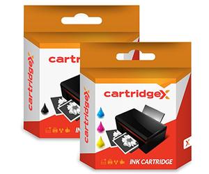 Cartridgex 2 Compatible Ink Cartridge Replacement for Lexmark 36XL & 37XL X3650 X4650 Z2420