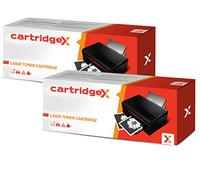 Cartridgex 2 x Compatible Fax Roll Replacement for Panasonic KX-FA55X KX FPC165 KX FPC91 KX FPC95