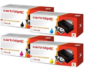 Cartridgex 4 Compatible Toner Cartridge Set Replacement for Oki MC873dnv MC873dnw MC873 458628