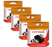 Cartridgex 4 Pack Compatible Ink Cartridge Replacement For Brother LC227XLBK LC-227XLBK For Brother DCP-J4120DW MFC-J4420DW MFC-J4620DW MFC-J4625DW