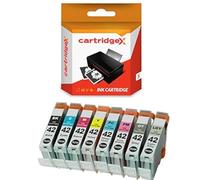 Cartridgex 8 Compatible Ink Cartridge Set Replacement for Canon CLI-42 Pixma Pro-100 Pro-100S Printer