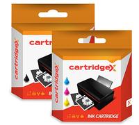 Cartridgex Black 16 & Tri-Colour 26 Compatible Ink Cartridge Set Replacement for Lexmark Z617 Z640 Z645
