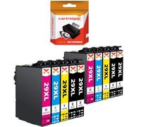 Cartridgex Compatible 10 Ink Cartridge Pack Replacement for Epson 29XL for XP-235 XP-245 XP-247 XP-255 XP-257 XP-332 XP-335 XP-342 XP-345 XP-352 XP-355 XP-432 XP-435 XP-442 XP-445 XP-452 XP-455