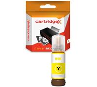 Cartridgex Compatible Yellow Ink Bottle 70ML Replacement For Epson 102 for EcoTank ET-4750 ET-4850 ET-4856 ET-4950 ET-4955 ET-4956
