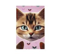 Carttoon Cat Wall Plates Decorative Light Switch Cover 1 Gang Outlet Covers Standard Size 5" x 3" Plug Covers Electrical Switchplate Home Decor for Bedroom Kitchen