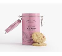 Cartwright & Butler Cherry Bakewell Biscuits in Tin, 200g