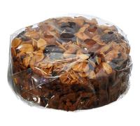 Cartwright & Butler Cherry and Almond Fruit Cake | Moist Fruit Cake with Generous Chunks of Cherries and Almonds | Presented in a Signature Round Loaf