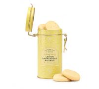 Cartwright & Butler Lemon Zest Shortbread Rounds in Tin, Buttery Lemon Shortbread Biscuits, Premium Gift Tin, Sweet Biscuits for Tea, Coffee & Gifting, 200g