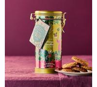 Cartwright & Butler Merry Christmas Musical Tin, Christmas Pudding Biscuits in Yellow, Metal | Charlies