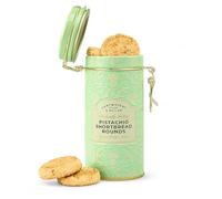 Pistachio Shortbread Rounds in Tin 150g