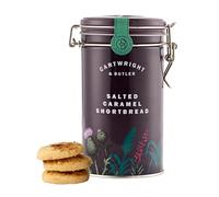 Cartwright & Butler | Salted Caramel Shortbread in Tin - Gift Basket, Birthday Treats, Thank You Gift, Thinking of You, Father's Day Gift, Mother's Day Gift