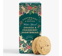 Cartwright & Butler Winter Spiced Orange and Cranberry Shortbreads - 200g