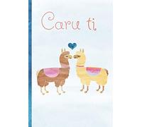 Caru Ti: Welsh,Love you, Notebook. Blank Lined Journal, Perfect as a lovely gift for your amazing partner & more useful than a card! Dydd sant Ffolant, Dydd Santes Dwynwen, Llama design