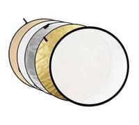 Caruba 5-in-1 Reflector Panel 56cm Gold Silver Soft Gold White Transpar