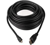 Caruba HDMI Male - Micro HDMI Male Cable (no Chipset), 10 m