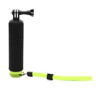 Caruba Padded Floating Handle with GoPro Mount (Black/Green)